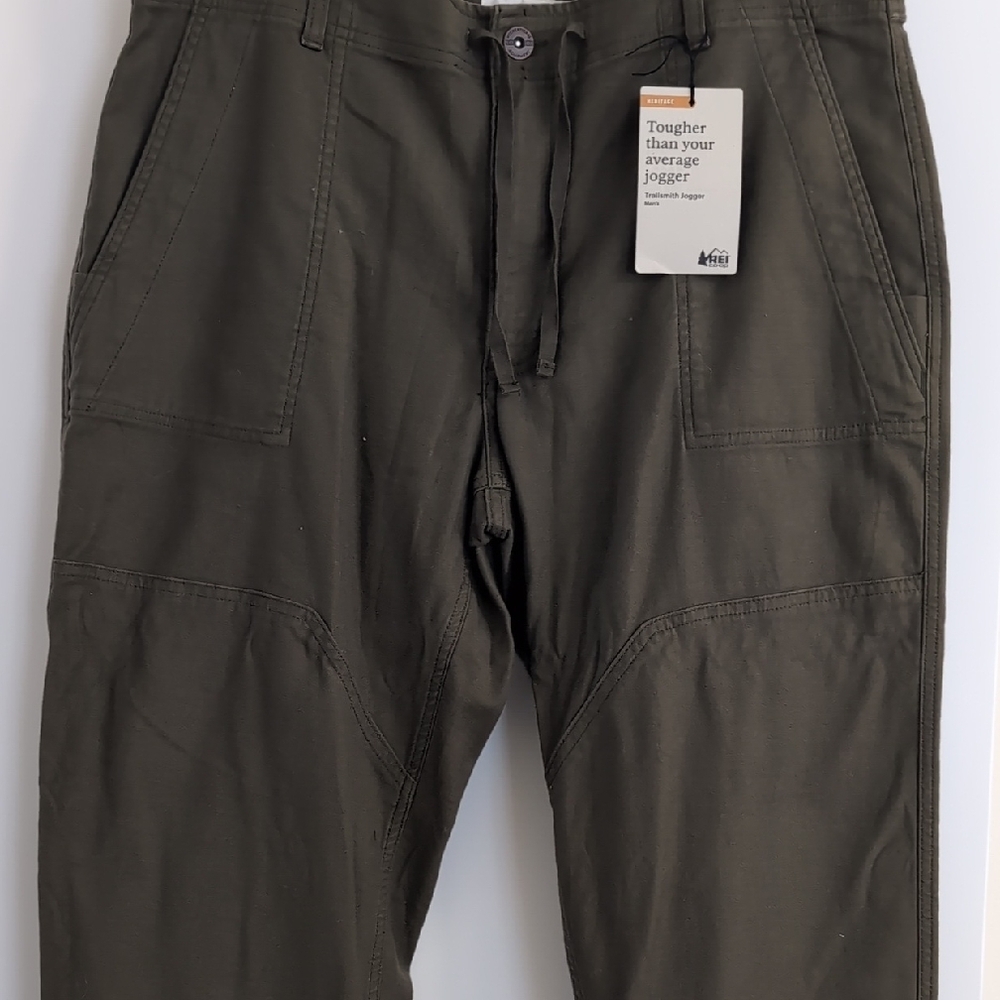 Men's Olive Jogger Pants
